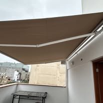 Toldo instalado