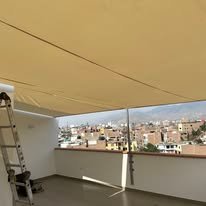 Toldo instalado